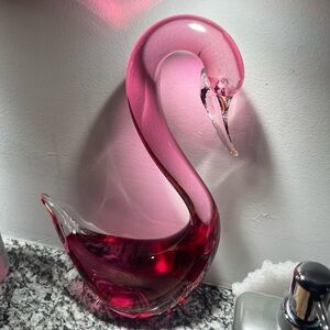 Glass Swan Large
